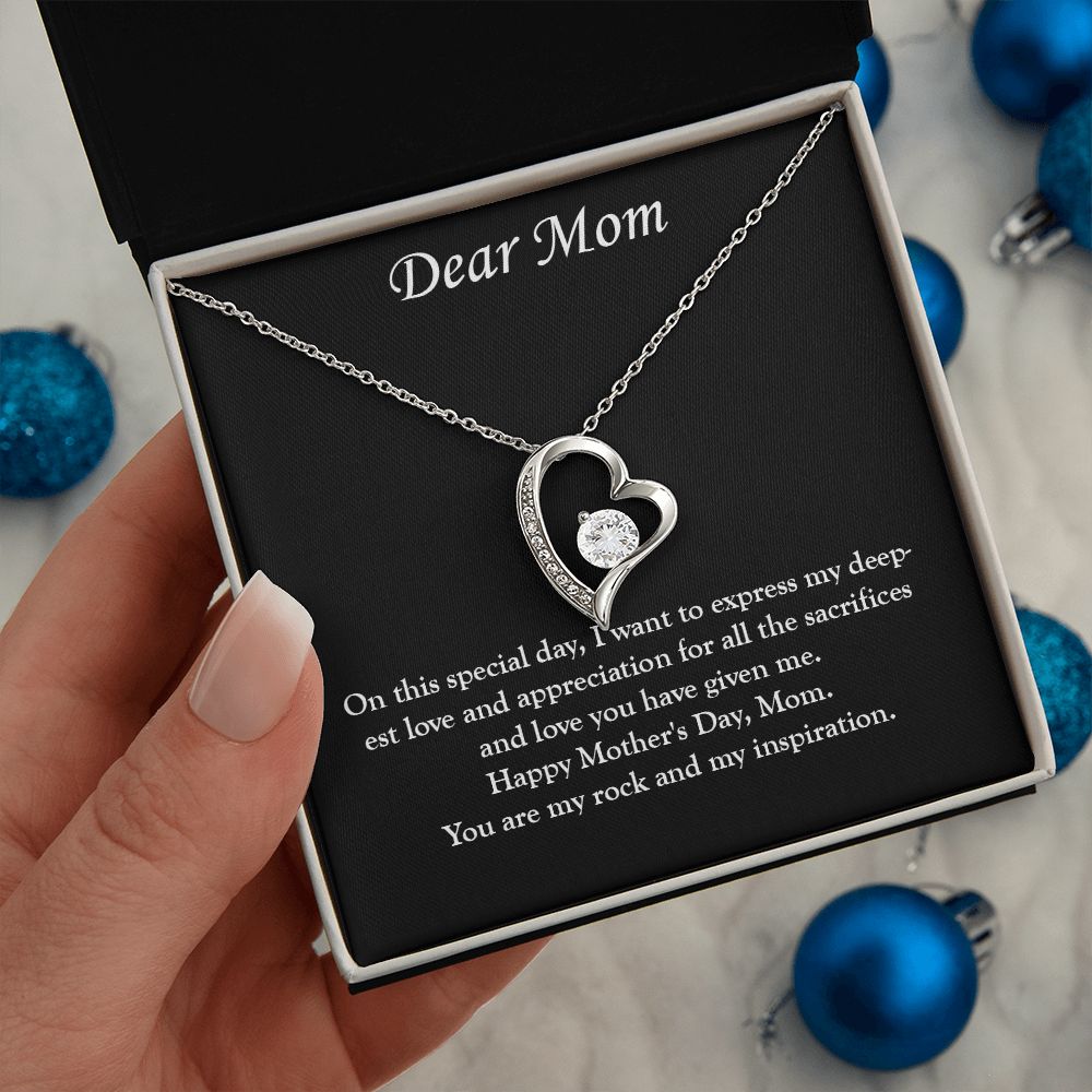 Eternal Love: A Mother's Day Forever Love Necklace