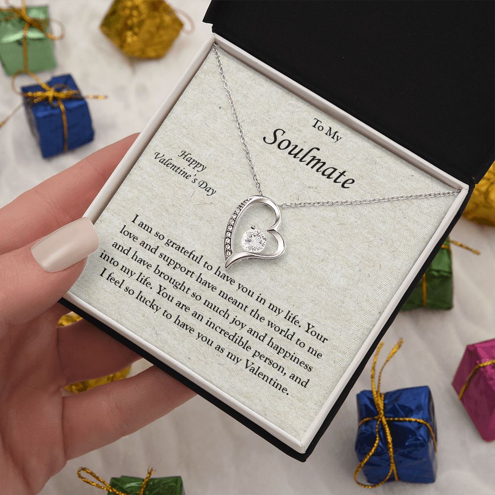 Forever Love Necklace for My Soulmate - My Valentine