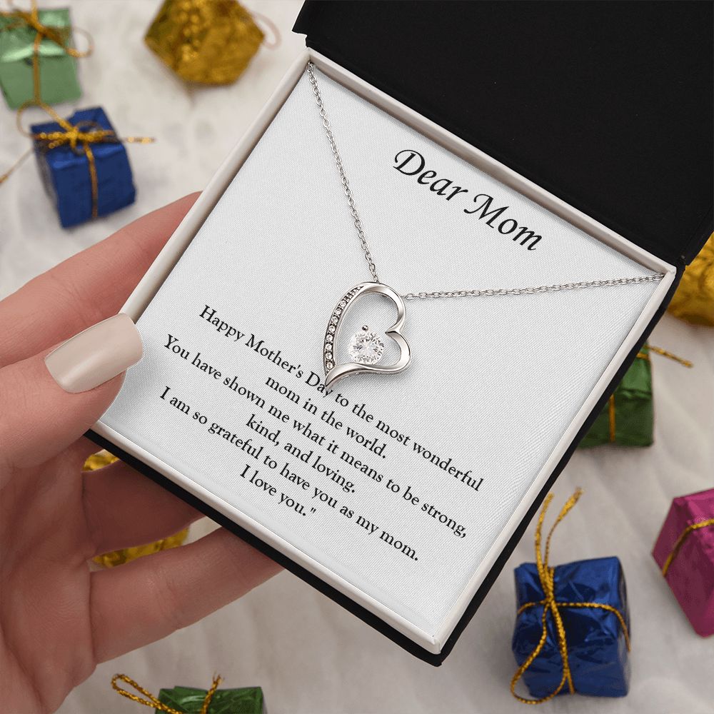 Eternal Appreciation: The Mother's Day Forever Love Necklace