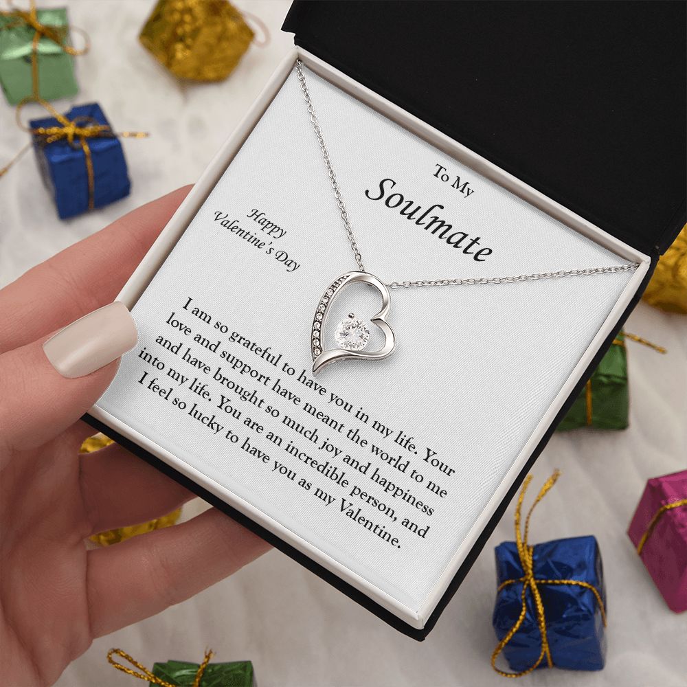 My Soulmate - My Valentine - Forever Love Necklace
