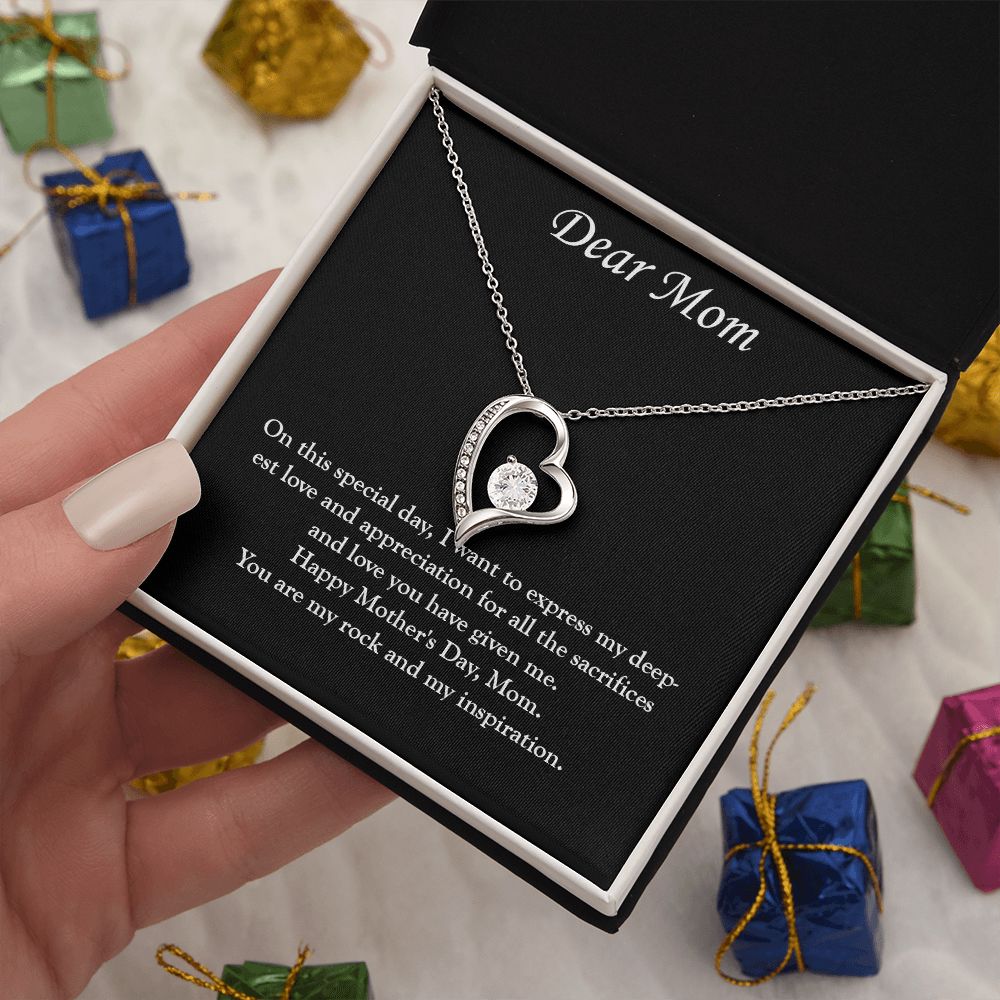 Eternal Love: A Mother's Day Forever Love Necklace