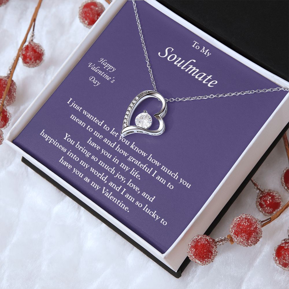 Forever Love Necklace for my Valentine Soulmate