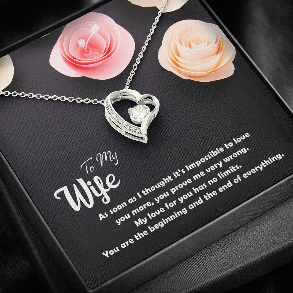Amazing Love Necklace For Amazing Wife