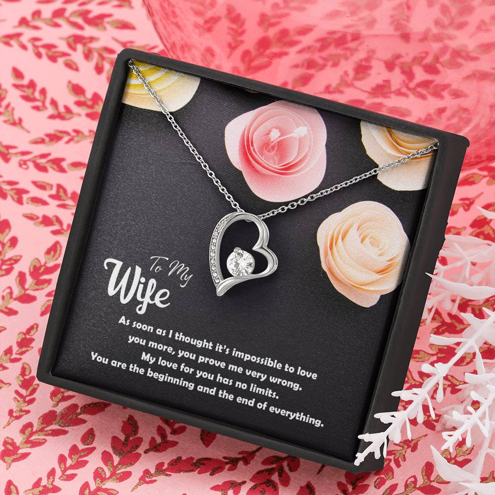 Amazing Love Necklace For Amazing Wife