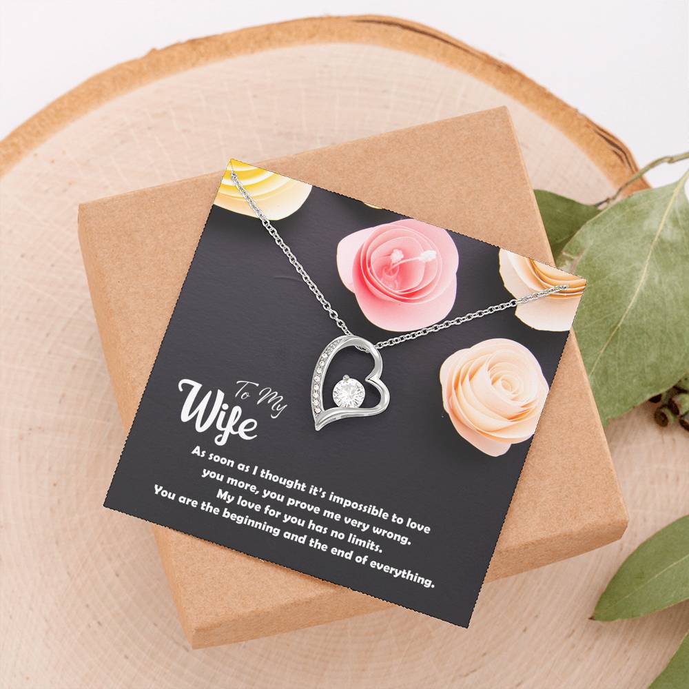 Amazing Love Necklace For Amazing Wife