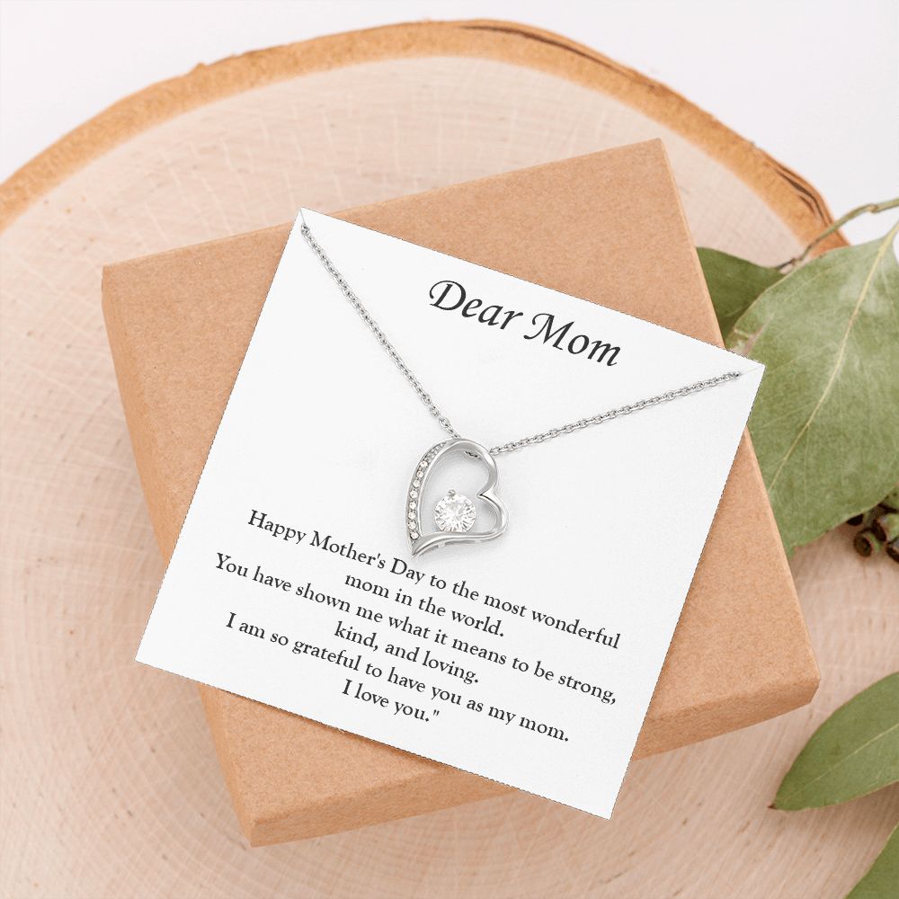 Eternal Appreciation: The Mother's Day Forever Love Necklace