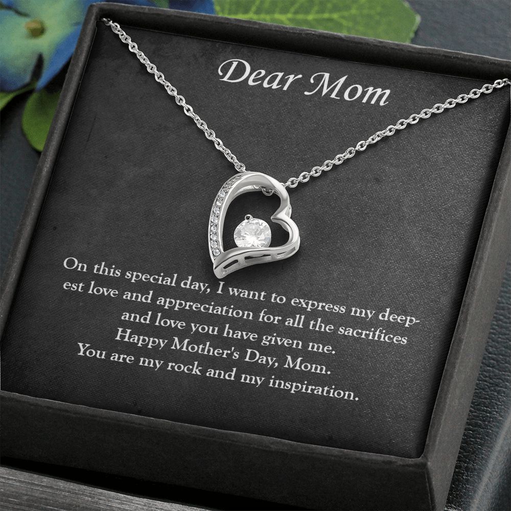 Infinite Bond: The Mother's Day Forever Love Necklace