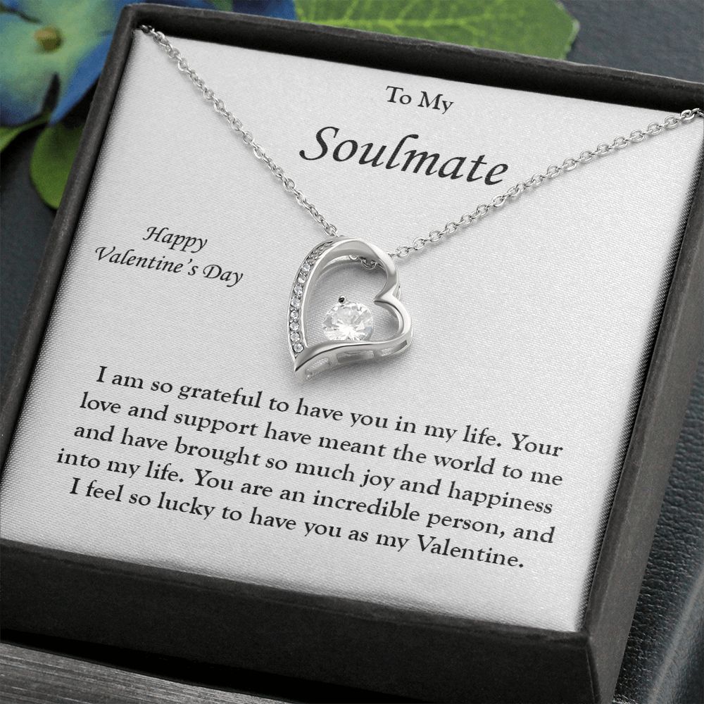 My Soulmate - My Valentine - Forever Love Necklace