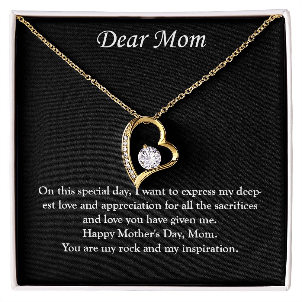 Eternal Love: A Mother's Day Forever Love Necklace