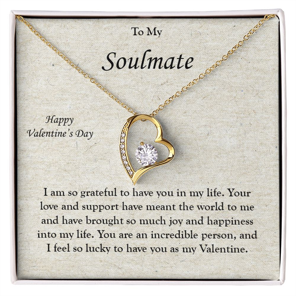 Forever Love Necklace for My Soulmate - My Valentine
