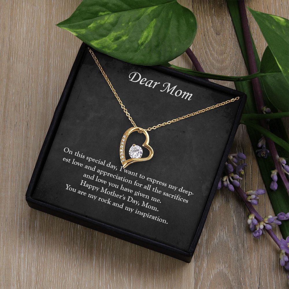 Infinite Bond: The Mother's Day Forever Love Necklace