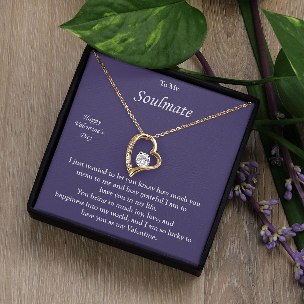 Forever Love Necklace for my Valentine Soulmate