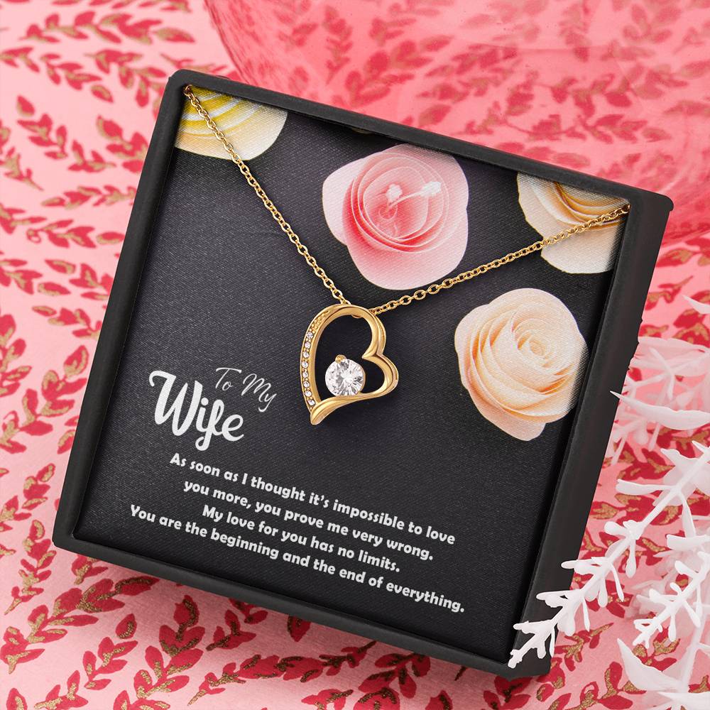 Amazing Love Necklace For Amazing Wife