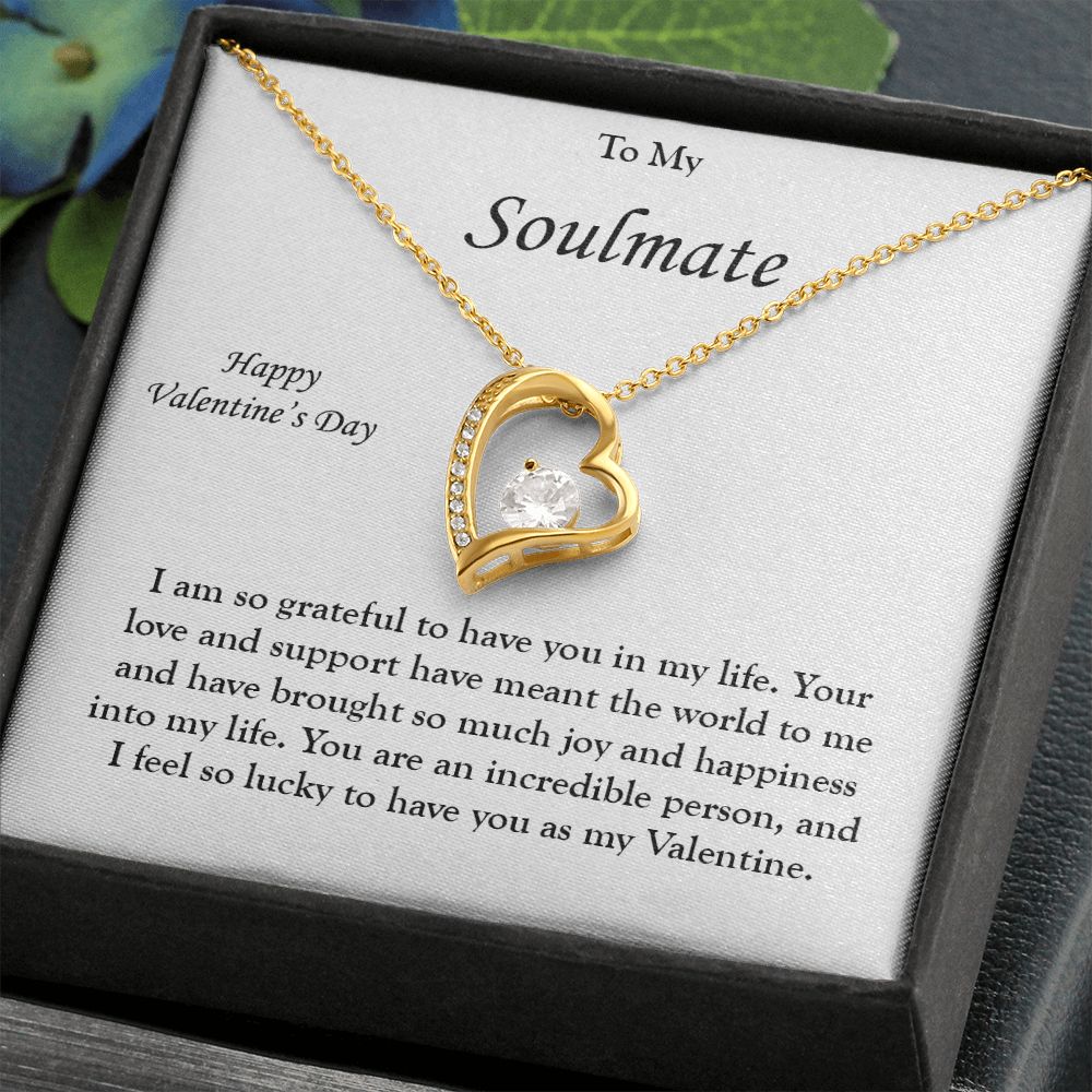 My Soulmate - My Valentine - Forever Love Necklace