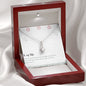 Sparkly Pendant Necklace For Your Wife: Great Anniversary, Birthday or Christmas Gift
