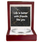Brighter With You Charm Bracelet – Fun Best Friend Gift