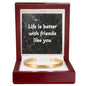 Brighter With You Charm Bracelet – Fun Best Friend Gift