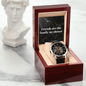 Engraved Watch for Best Friend – "Friends Are the Family We Choose"