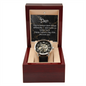 Men’s Openwork Watch for Dad — Distinctive Father’s Day Gift