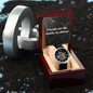 Engraved Watch for Best Friend – "Friends Are the Family We Choose"