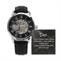 Men’s Openwork Watch for Dad — Distinctive Father’s Day Gift