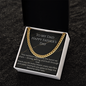 Cuban Link Chain Father's Day Necklace