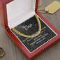 Cuban Link Chain for Dad — Father’s Day Gift from Kids or Family
