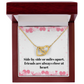 Miles Apart Friendship Necklace – Long Distance Best Friend Gift