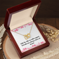Miles Apart Friendship Necklace – Long Distance Best Friend Gift