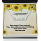 Congratulations: Personalized Name Necklace for Daughter or Granddaughter