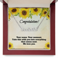 Congratulations: Personalized Name Necklace for Daughter or Granddaughter
