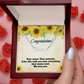 Congratulations: Personalized Name Necklace for Daughter or Granddaughter