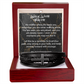 Men’s Cross Leather Bracelet for Son — Meaningful Faith Gift from Mom or Grandparents