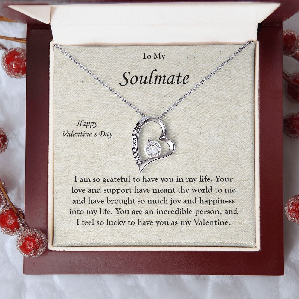 Forever Love Necklace for My Soulmate - My Valentine