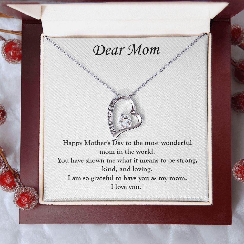 Eternal Appreciation: The Mother's Day Forever Love Necklace