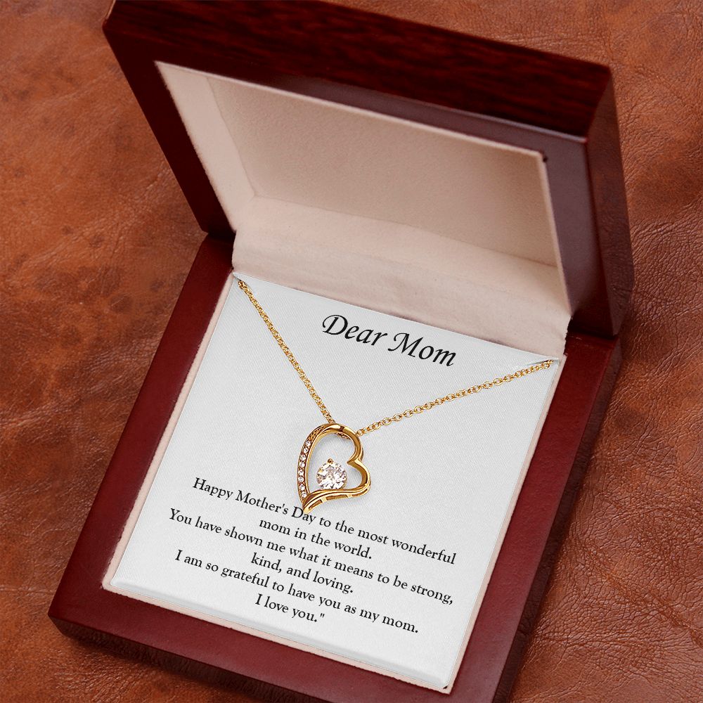 Eternal Appreciation: The Mother's Day Forever Love Necklace