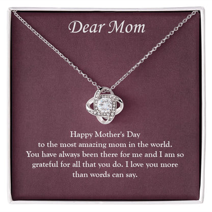 Mother's Day - Love Knot Necklace