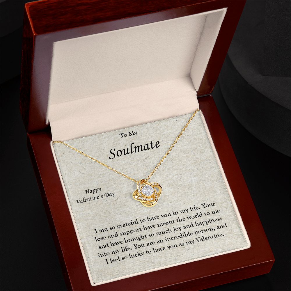 Love Knot Necklace - Soulmate for Valentine's Day