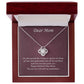 Elegant and Timeless: A Mother's Day Love Knot Necklace for the Special Mom in Your Life