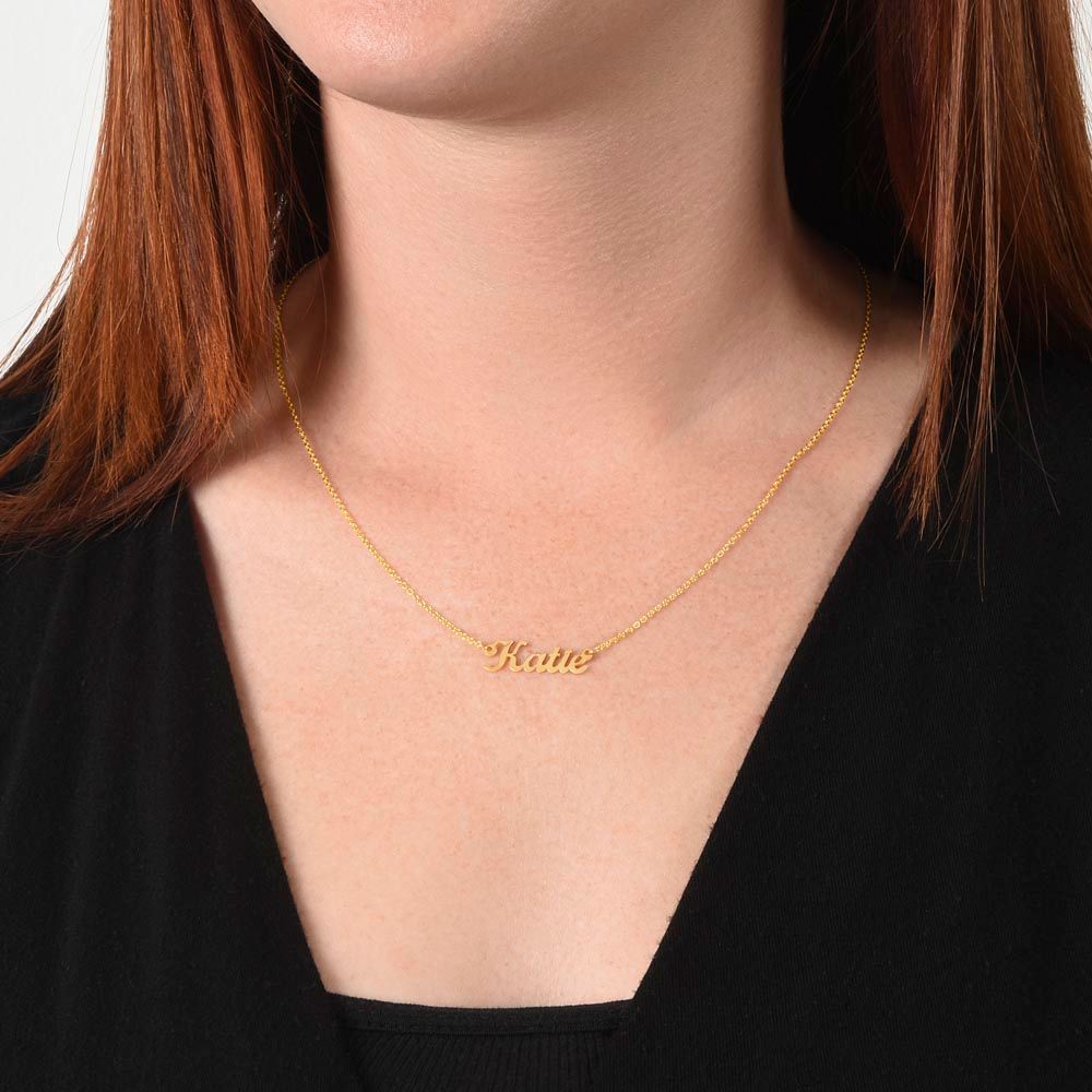 Custom Name Necklace for My Daughter