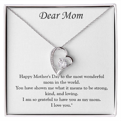 Eternal Appreciation: The Mother's Day Forever Love Necklace