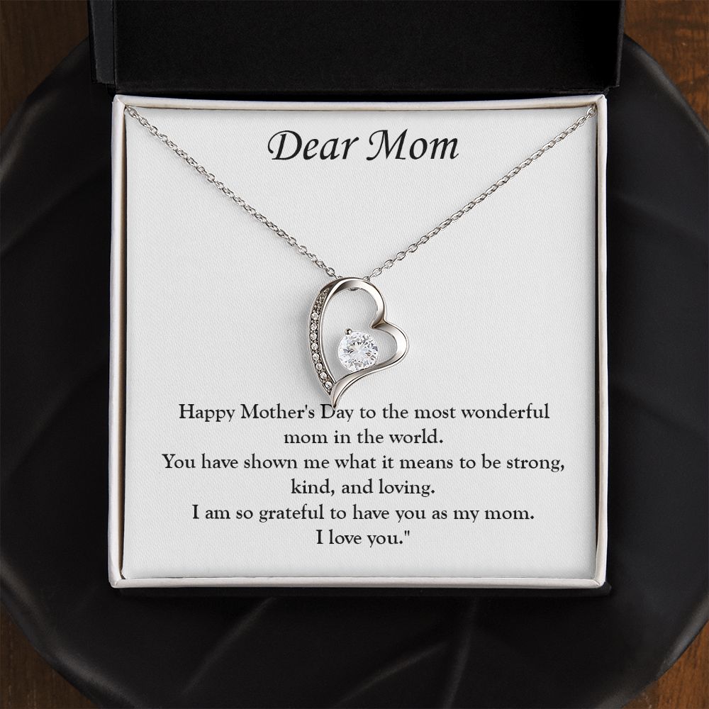 Eternal Appreciation: The Mother's Day Forever Love Necklace