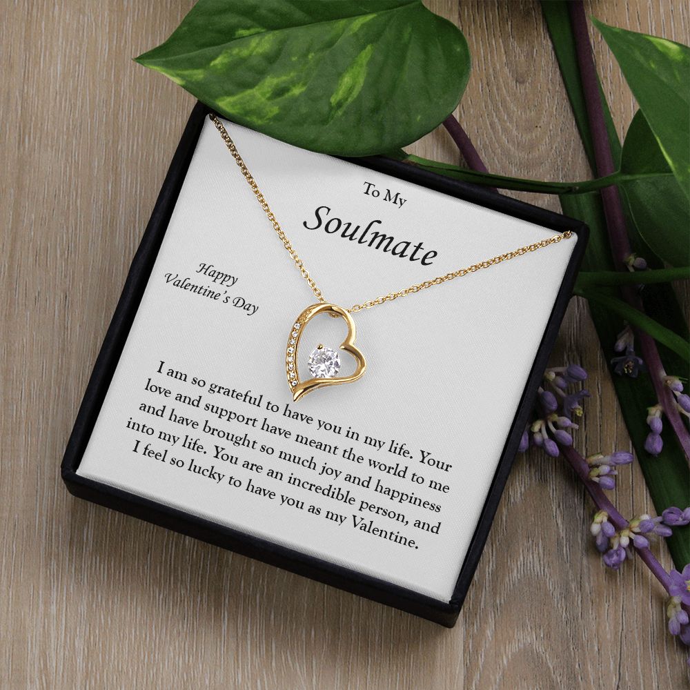 My Soulmate - My Valentine - Forever Love Necklace