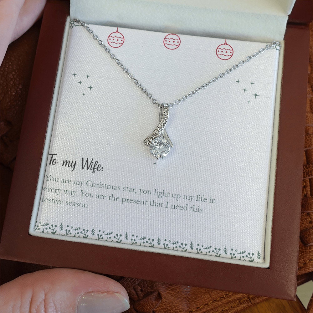 Pendant Necklace for Wife - Love Keepsake with meaningful message card from Jewelry Gifted