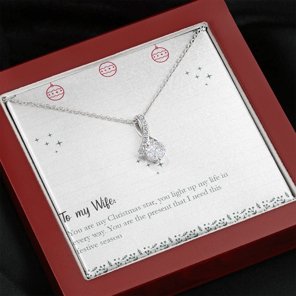 Pendant Necklace for Wife - Love Keepsake with meaningful message card from Jewelry Gifted