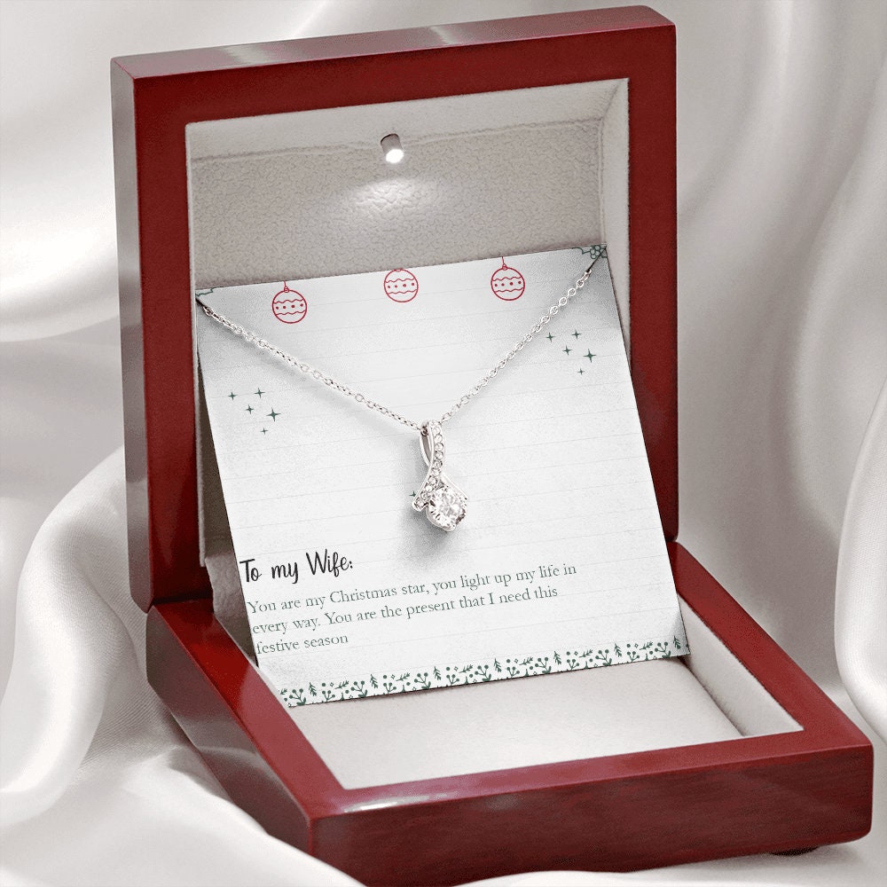 Pendant Necklace for Wife - Love Keepsake with meaningful message card from Jewelry Gifted